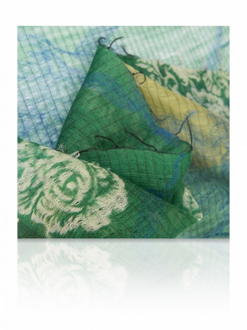 Палантин Женский SW-ROSE/GREEN